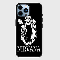 Чехол для iPhone 14 Pro Max NIRVANA, цвет: 3D-черный