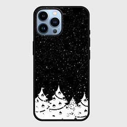 Чехол для iPhone 14 Pro Max НОВОГОДНЯЯ НОЧЬ 2022, цвет: 3D-черный