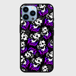 Чехол для iPhone 14 Pro Max JOJO KILLER QUEEN КОРОЛЕВА УБИЙЦА УЗОР, цвет: 3D-черный