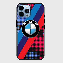 Чехол для iPhone 14 Pro Max BMW Luxury, цвет: 3D-черный