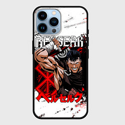 Чехол для iPhone 14 Pro Max Генерал Гатс - BERSERK - БЕРСЕРК, цвет: 3D-черный