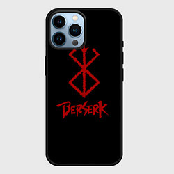 Чехол для iPhone 14 Pro Max Берсерк Клеймо Жертвы, цвет: 3D-черный