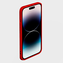 Чехол для iPhone 14 Pro Max Real Madrid art, цвет: 3D-красный — фото 2