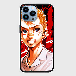 Чехол для iPhone 14 Pro Max Такэмити, цвет: 3D-черный