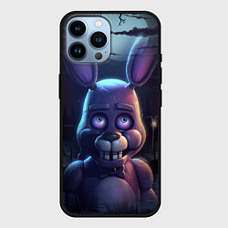 Чехол для iPhone 14 Pro Max Bonnie FNAF, цвет: 3D-черный