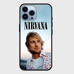 Чехол для iPhone 14 Pro Max Тру фанат Nirvana, цвет: 3D-черный