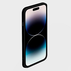 Чехол для iPhone 14 Pro Max Лиса в осеннем лесу акварель, цвет: 3D-черный — фото 2