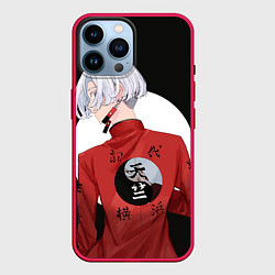 Чехол для iPhone 14 Pro Max Изана Курокава - токийские мстители, цвет: 3D-малиновый