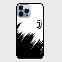 Чехол для iPhone 14 Pro Max Ювентус краски спорт, цвет: 3D-черный