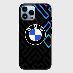 Чехол для iPhone 14 Pro Max Bmw абстракция, цвет: 3D-черный