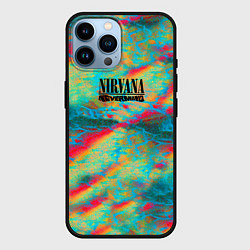 Чехол для iPhone 14 Pro Max Нирвана nevermind, цвет: 3D-черный