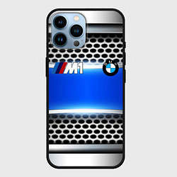 Чехол для iPhone 14 Pro Max BMW metal machine, цвет: 3D-черный