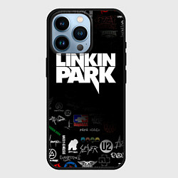 Чехол для iPhone 14 Pro LINKIN PARK, цвет: 3D-черный