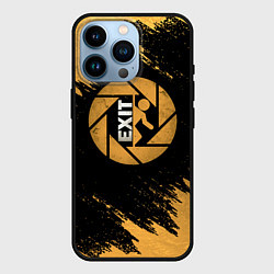 Чехол для iPhone 14 Pro PORTAL, цвет: 3D-черный