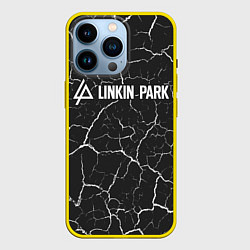 Чехол для iPhone 14 Pro LINKIN PARK ЛИНКИН ПАРК, цвет: 3D-желтый