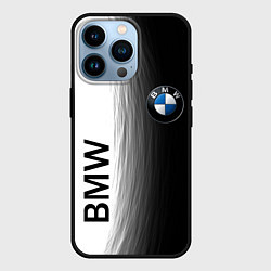 Чехол для iPhone 14 Pro Black and White BMW, цвет: 3D-черный