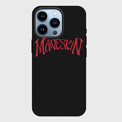 Чехол для iPhone 14 Pro Maneskin Inscription, цвет: 3D-черный
