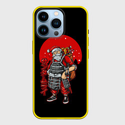 Чехол для iPhone 14 Pro САНТАСАМУРАЙ, цвет: 3D-желтый