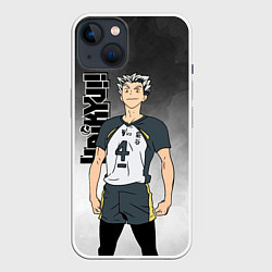 Чехол для iPhone 14 Котаро Бокуто Bokuto Kotaro, цвет: 3D-белый