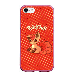 Чехол iPhone 7/8 матовый Pokeball