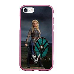 Чехол iPhone 7/8 матовый Vikings: Ladgertha