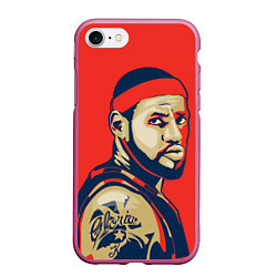 Чехол iPhone 7/8 матовый LeBron James