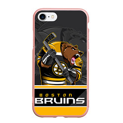 Чехол iPhone 7/8 матовый Boston Bruins