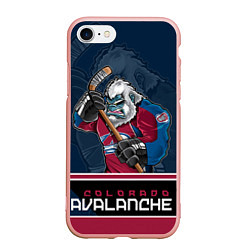 Чехол iPhone 7/8 матовый Colorado Avalanche