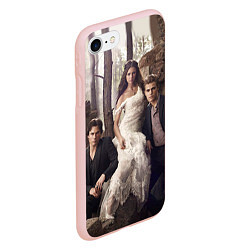 Чехол iPhone 7/8 матовый Vampire Queen, цвет: 3D-светло-розовый — фото 2