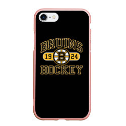 Чехол iPhone 7/8 матовый Boston Bruins: Est.1924