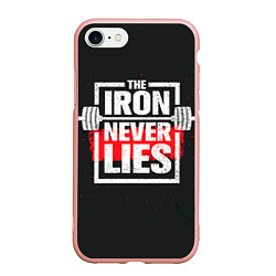 Чехол iPhone 7/8 матовый The iron never lies