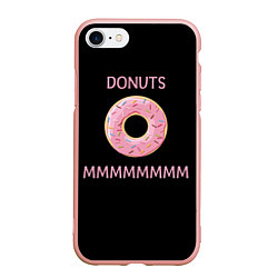 Чехол iPhone 7/8 матовый Donuts