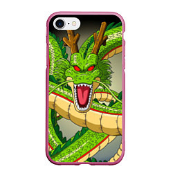 Чехол iPhone 7/8 матовый Dragon Ball, цвет: 3D-малиновый