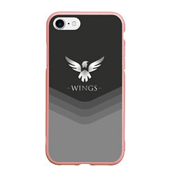Чехол iPhone 7/8 матовый Wings Uniform