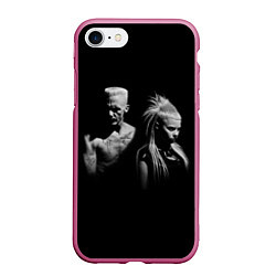 Чехол iPhone 7/8 матовый Die Antwoord: Black