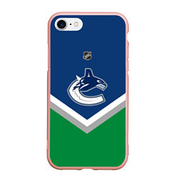 Чехол iPhone 7/8 матовый NHL: Vancouver Canucks