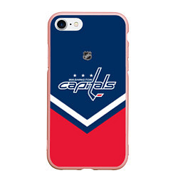 Чехол iPhone 7/8 матовый NHL: Washington Capitals