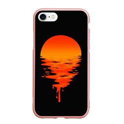Чехол iPhone 7/8 матовый Отражение Солнца