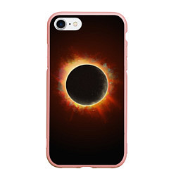 Чехол iPhone 7/8 матовый Солнечное затмение