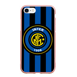 Чехол iPhone 7/8 матовый Inter FC 1908