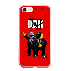 Чехол iPhone 7/8 матовый Daff Punk
