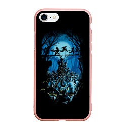 Чехол iPhone 7/8 матовый Zombie Island