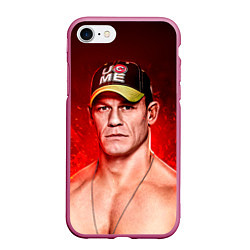 Чехол iPhone 7/8 матовый John Cena: Flame