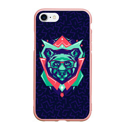 Чехол iPhone 7/8 матовый Hipster Bear