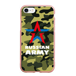 Чехол iPhone 7/8 матовый Russian army