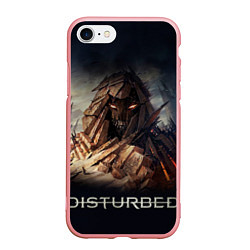 Чехол iPhone 7/8 матовый Disturbed: Skull Mountain