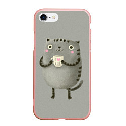 Чехол iPhone 7/8 матовый Cat Love Kill