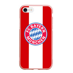 Чехол iPhone 7/8 матовый Bayern FC: Red line