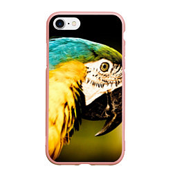 Чехол iPhone 7/8 матовый Улыбка попугая