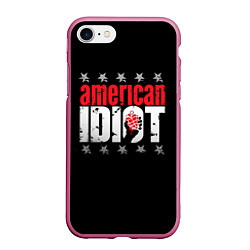 Чехол iPhone 7/8 матовый Green Day: American idiot